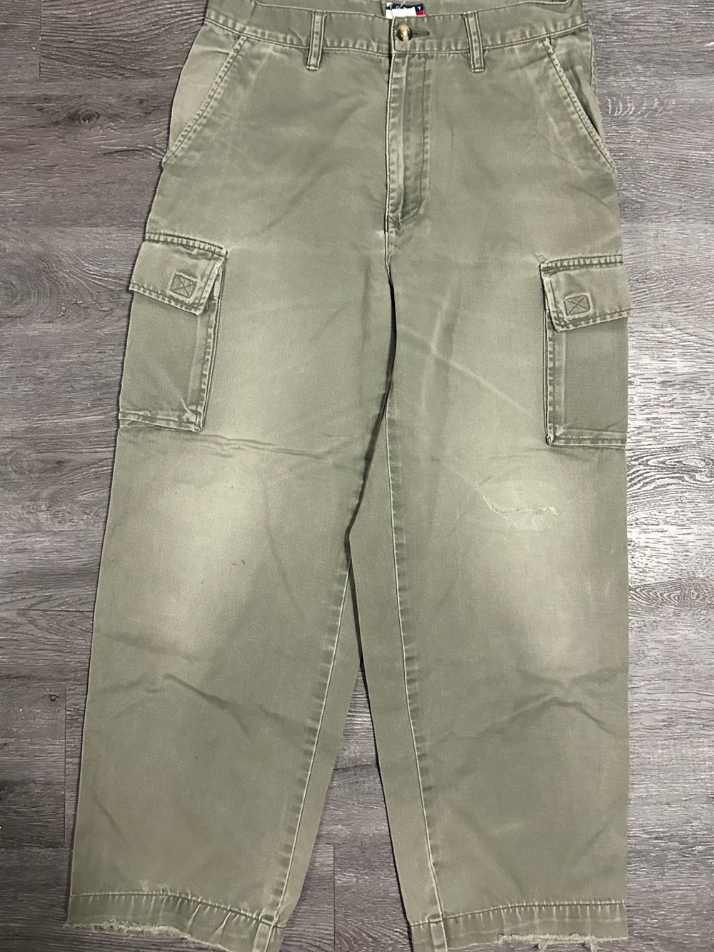Vintage - 1990s Tommy Hilfiger N￼avy Surplus Cargo Pants